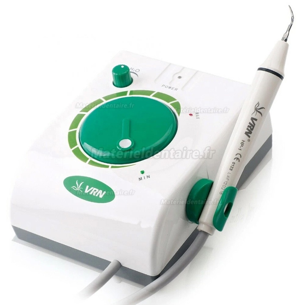 Vrn K08B D&eacute;tartreur ultrasonique avec pi&egrave;ce &agrave; main scell&eacute;e et 5 embouts